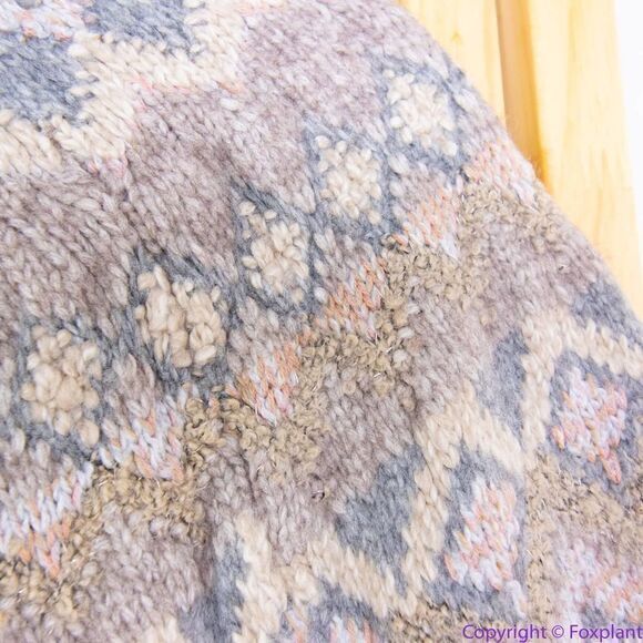 NEW Chico's Cable Yarn Wool Blend Fair Isle Tan Sweater, L - Picture 8 of 16